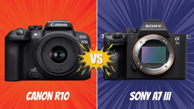 Canon R10 VS Sony A7 III