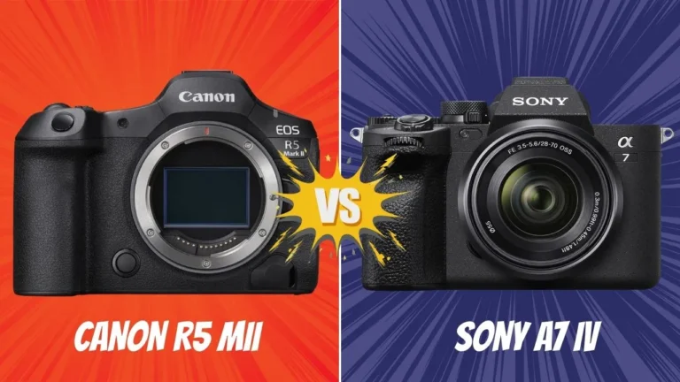 Canon R5 M II VS SONY A7 IV