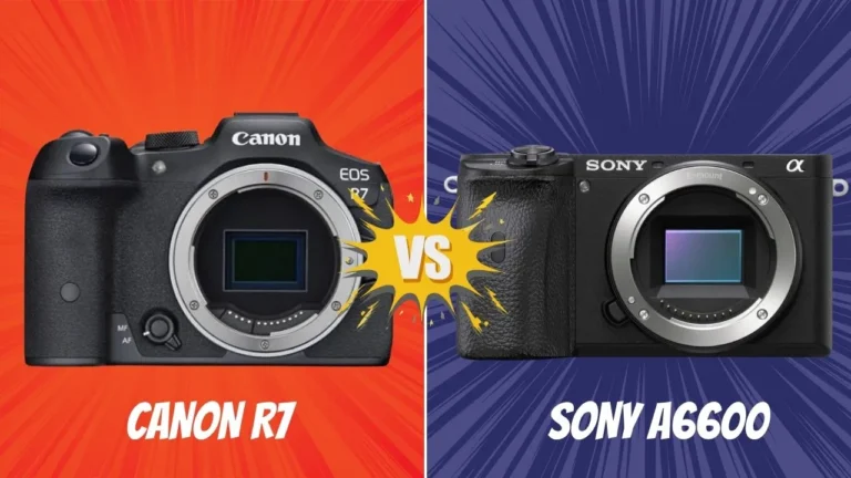 Canon R7 VS Sony A6600