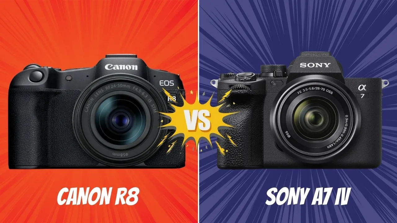 Canon R8 VS sony A7 IV