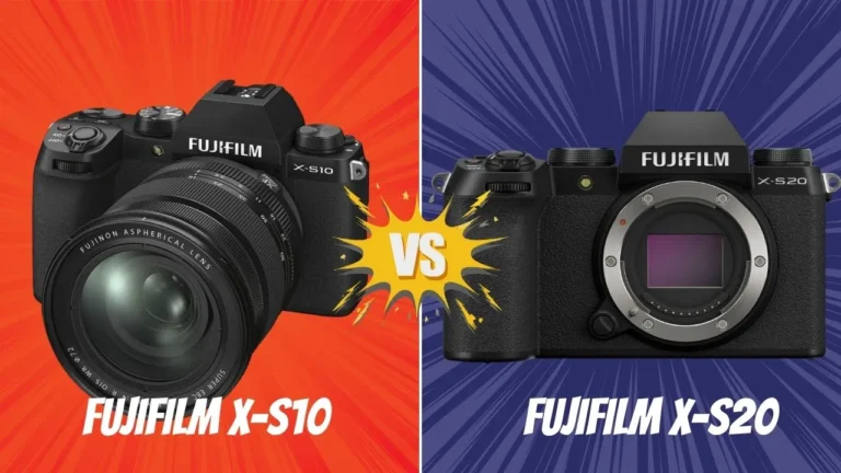 FUJIFILM X-S10 VS FUJIFILM X-S20
