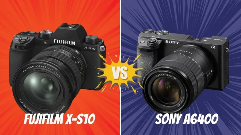 FUJIFILM X-S10 VS Sony A6400