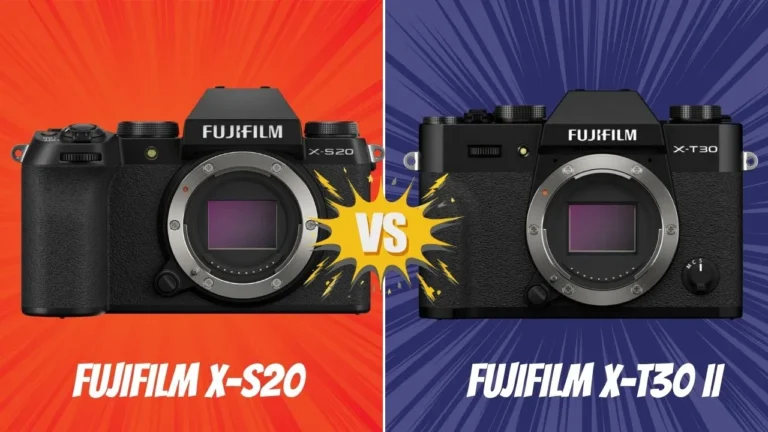 Fujifilm X-S20 VS Fujifilm X-T30 II