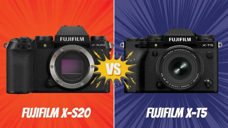 Fujifilm X-S20 VS Fujifilm X-t5