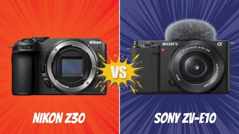 NIKON Z30 VS SONY ZV-E10
