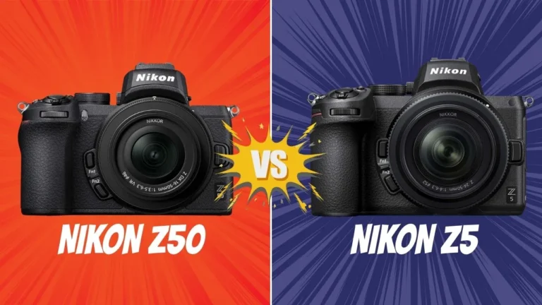 Nikon Z50 vs Nikon Z5