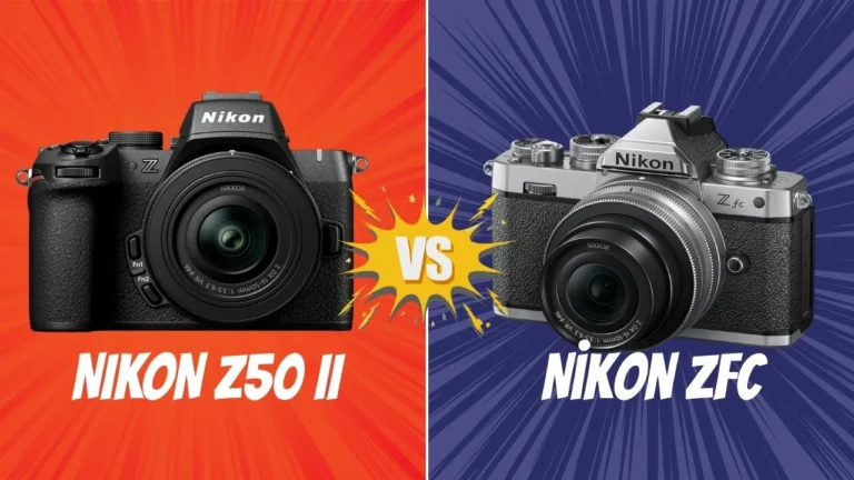 Nikon Z50II vs Nikon Zfc