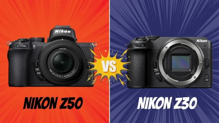 nikon Z50 VS Nikon Z30 photofight