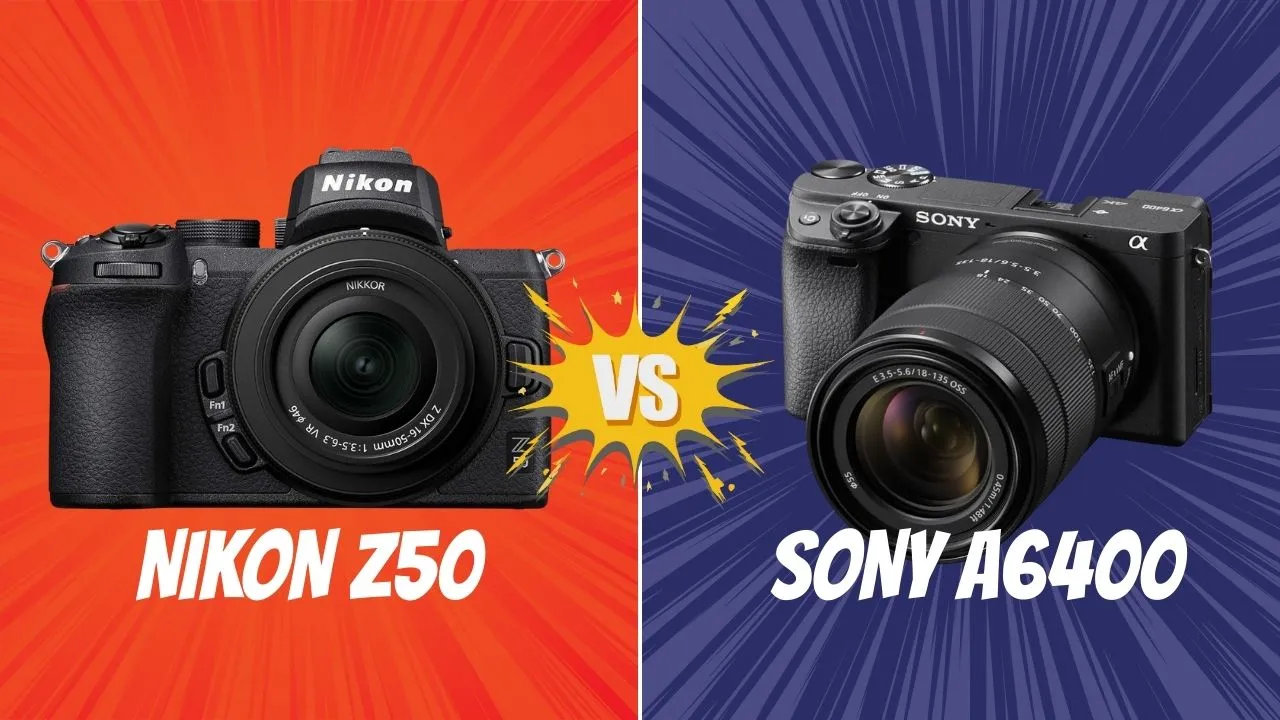 nikon z50 vs sony a6400