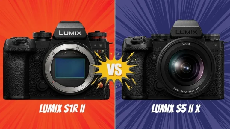LUMIX S1R II VS Lumix S5 II X