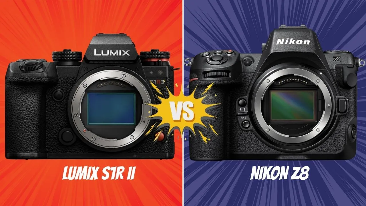 LUMIX S1R II VS Nikon Z8