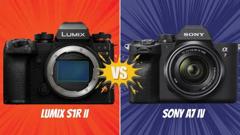 LUMIX S1R II VS Sony A7 IV