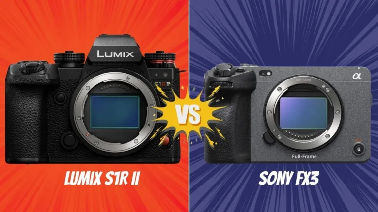 LUMIX S1R II VS Sony FX3