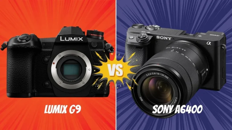 Lumix G9 VS Sony A6400