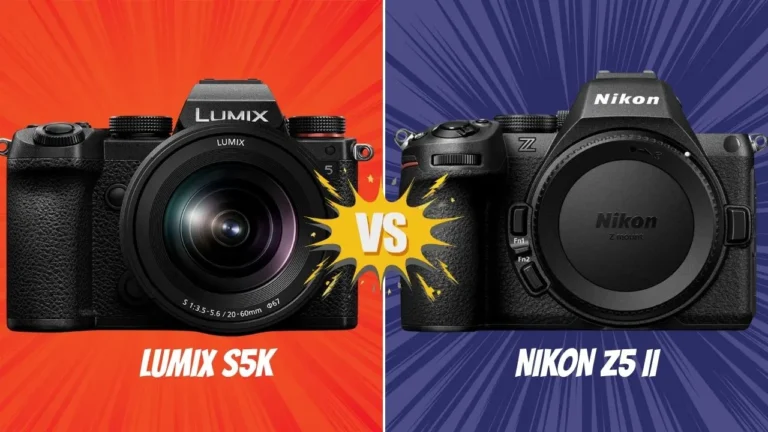 Lumix S5K VS Nikon Z5 II