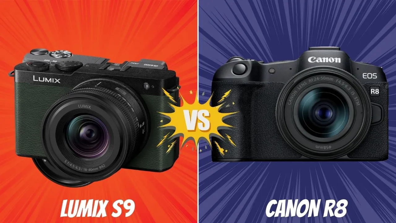 Lumix S9 VS Canon R8