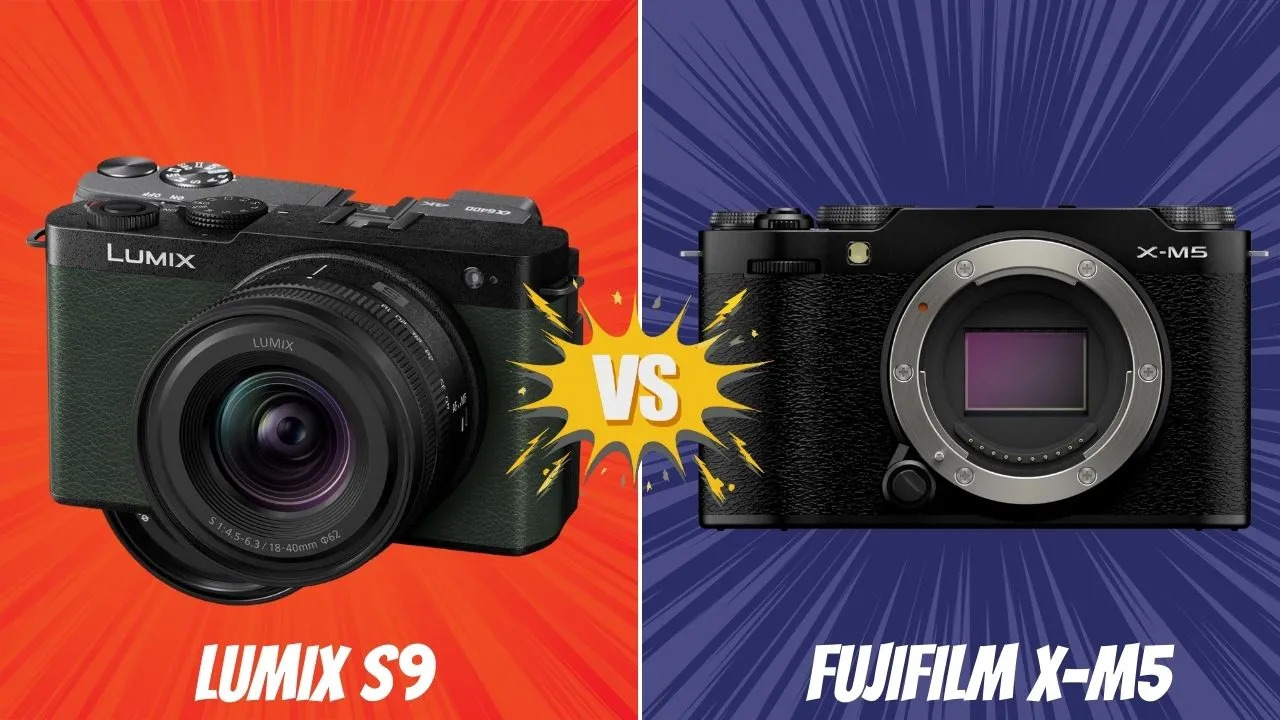 Lumix S9 VS Fuji X-m5
