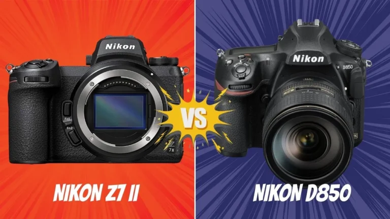 Nikon Z7 II VS Nikon D850