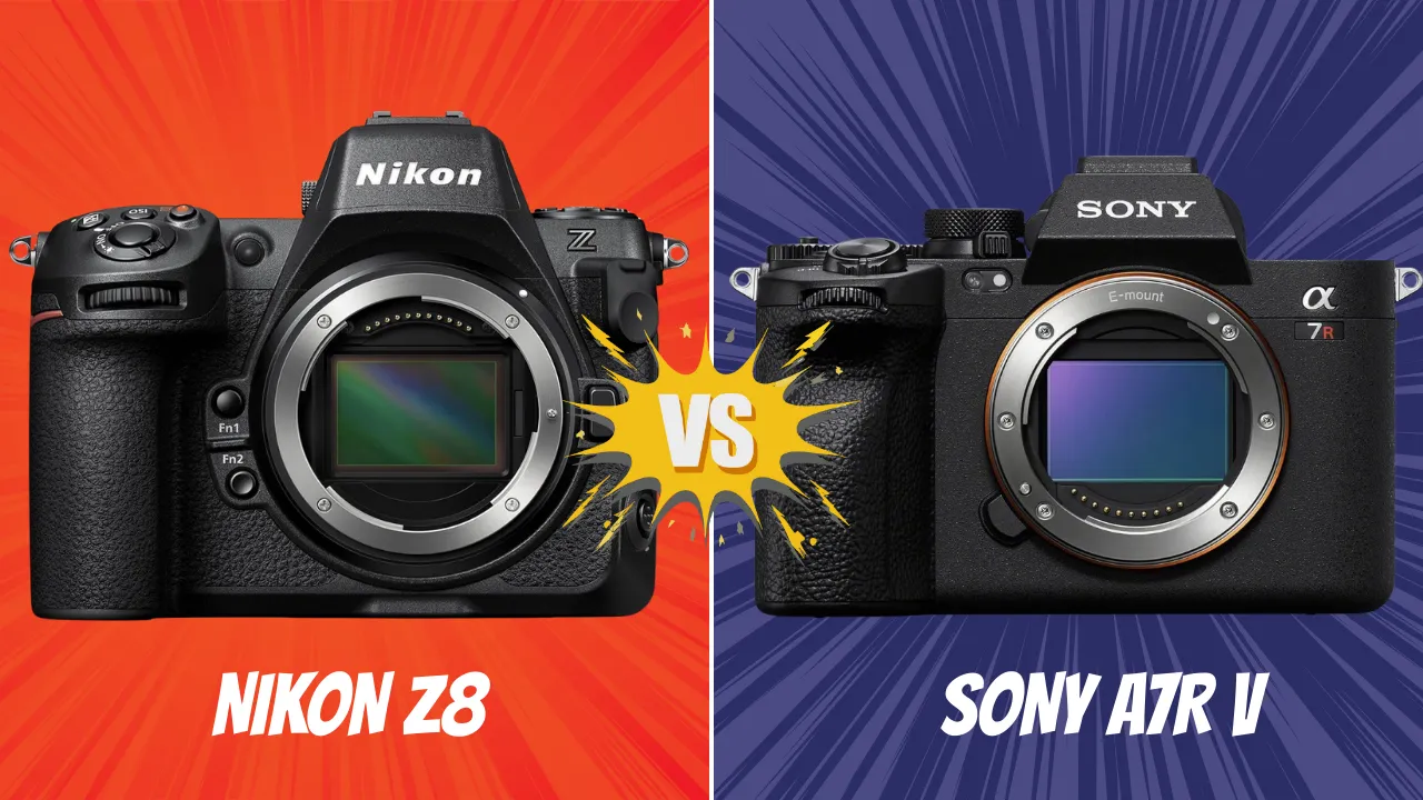 Nikon Z8 VS Sony A7R V