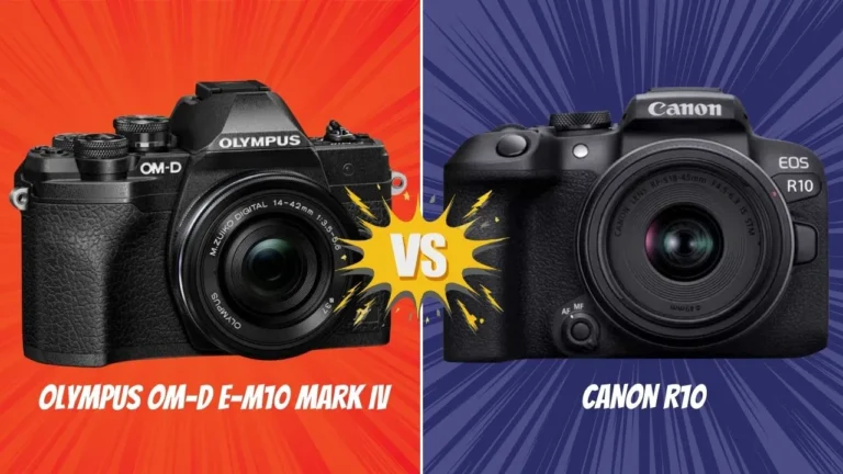 Olympus OM-D E-M10 Mark IV VS Canon R10
