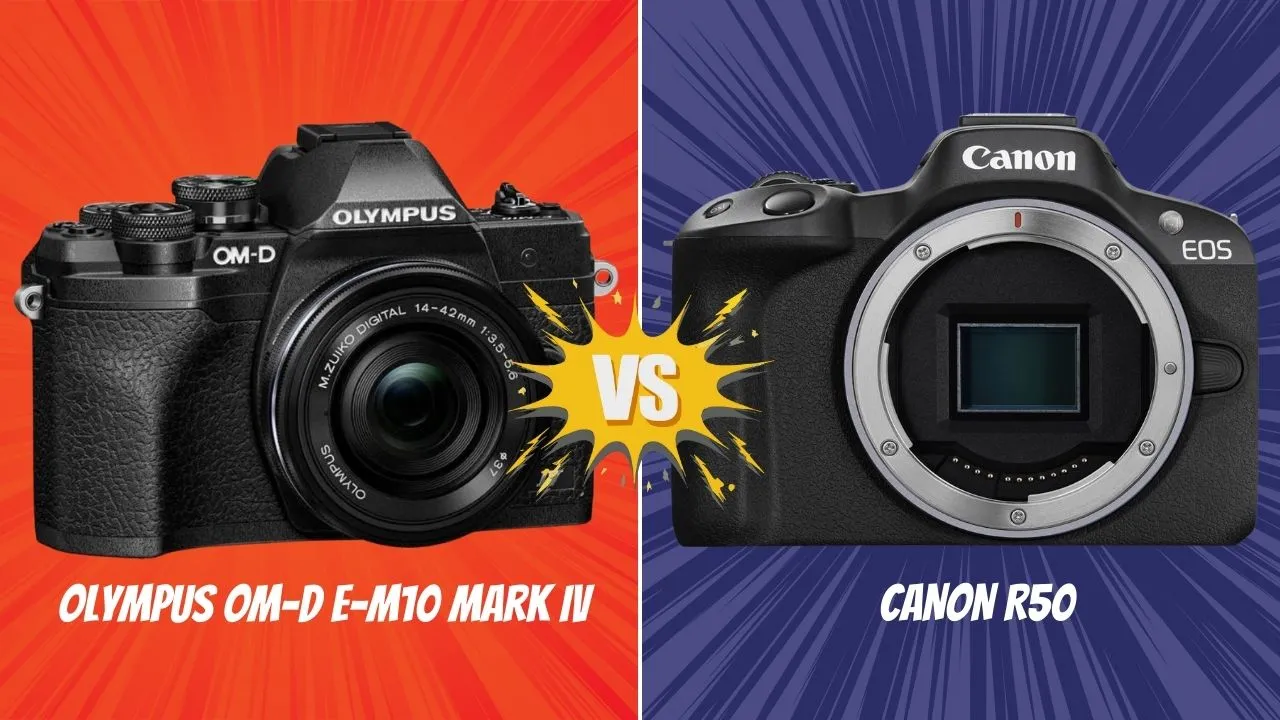 Olympus OM-D E-M10 Mark IV VS Canon R50