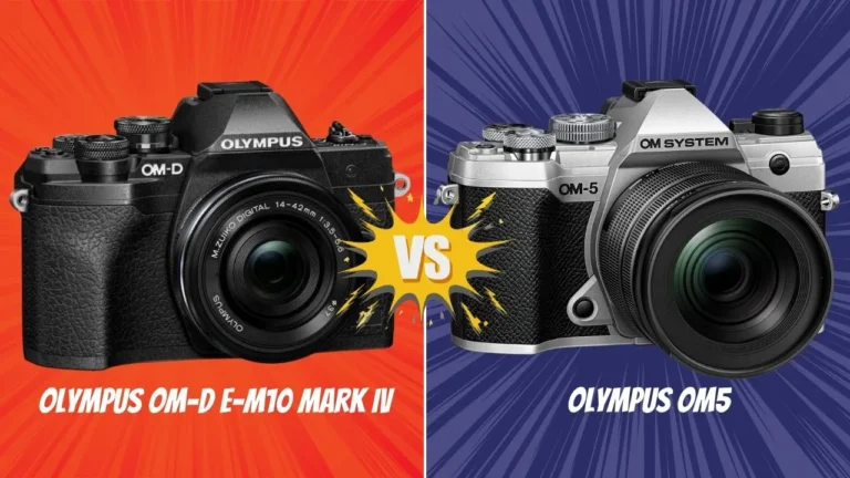 Olympus OM-D E-M10 Mark IV VS Olympus OM5