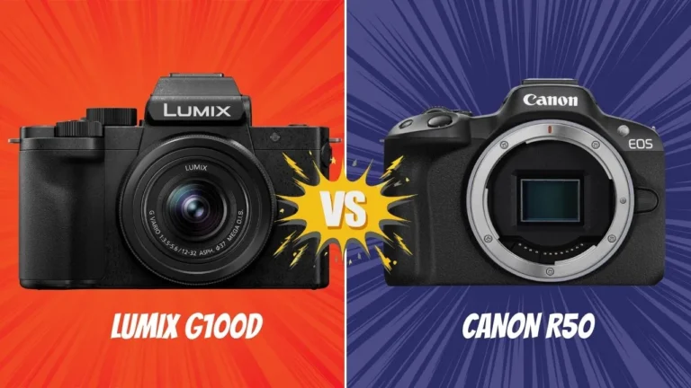 Panasonic Lumix G100D VS Canon R50