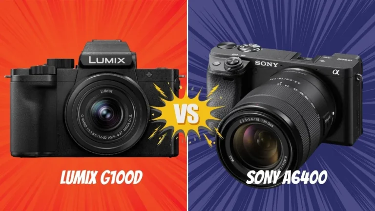 Panasonic Lumix G100D VS Sony A6400