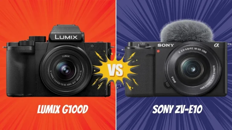 Panasonic Lumix G100D VS Sony ZV-E10