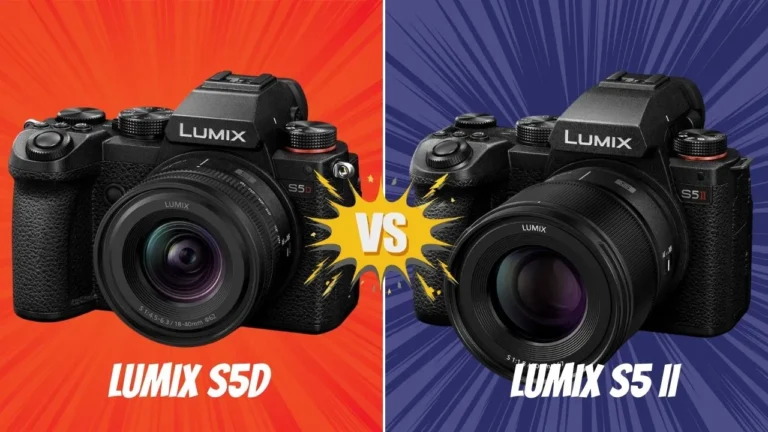 Panasonic Lumix S5D VS Lumix S5 II