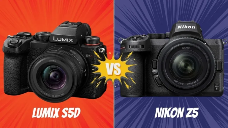 Panasonic Lumix S5D VS Nikon Z5
