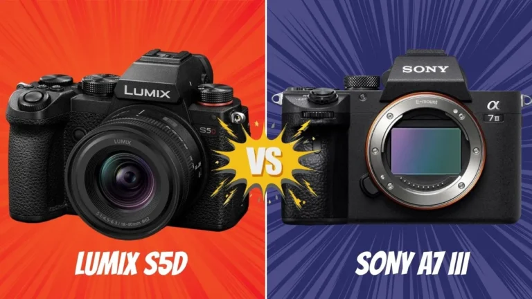 Panasonic Lumix S5D VS Sony A7 III