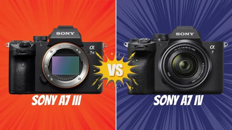 SONY A7 III vs Sony A7 IV