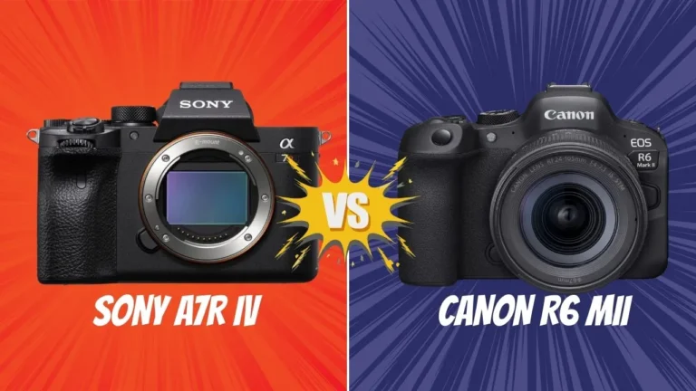SONY A7R IV VS Canon R6 M2