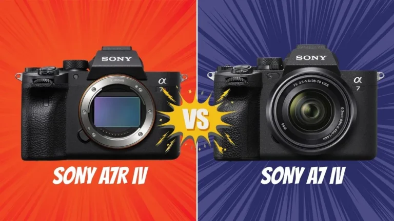 SONY A7R IV VS Sony A7 IV