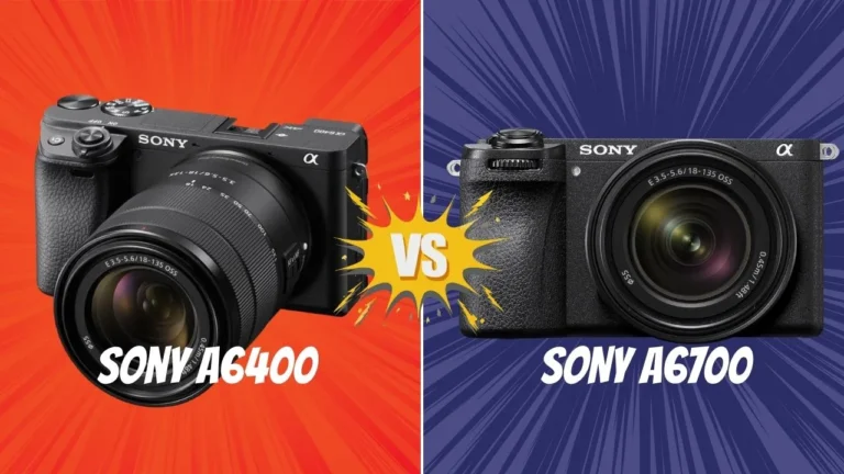 Sony A6400 vs Sony A6700