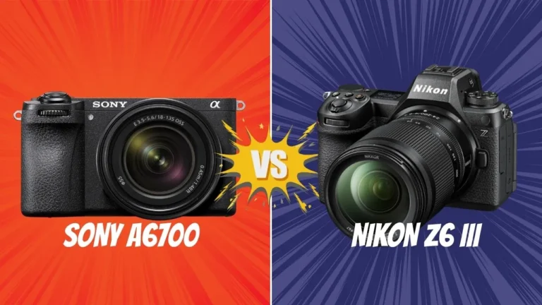 Sony A6700 VS Nikon Z6 III