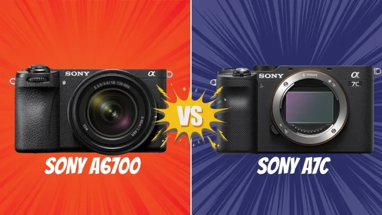 Sony A6700 VS Sony A7C
