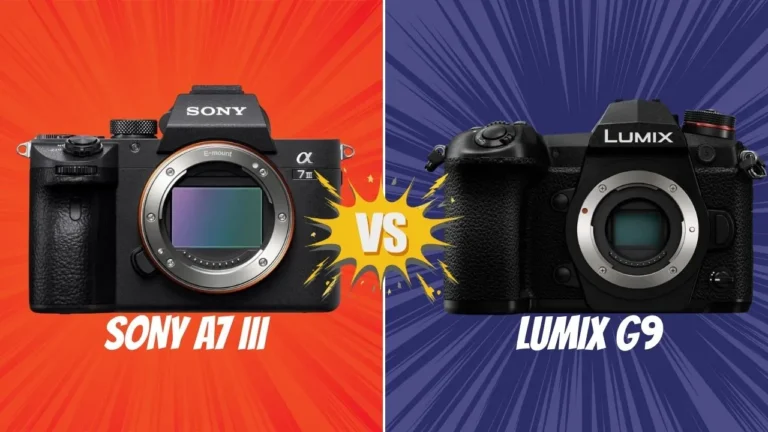 Sony A7 III VS Panasonic Lumix G9