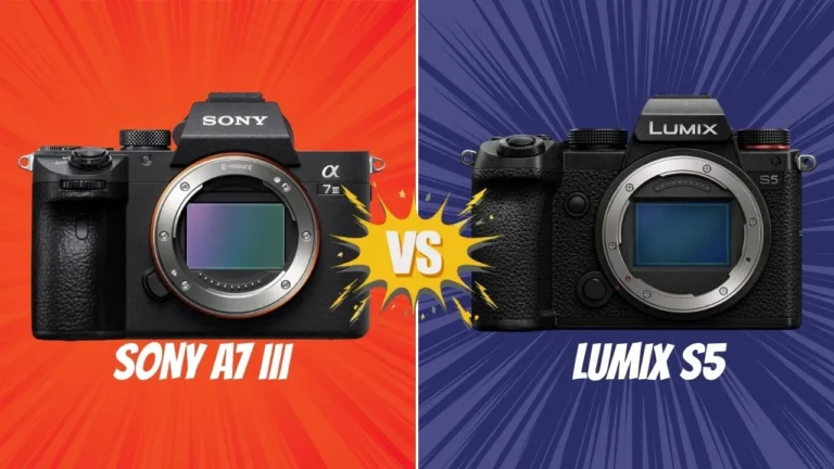 Sony A7 III vs Panasonic S5 : lequel est le meilleur ?