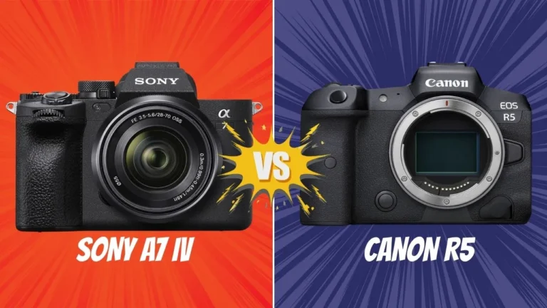 Sony A7 IV VS CANON R5