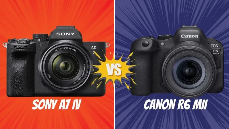 Sony A7 IV VS Canon R6 MII