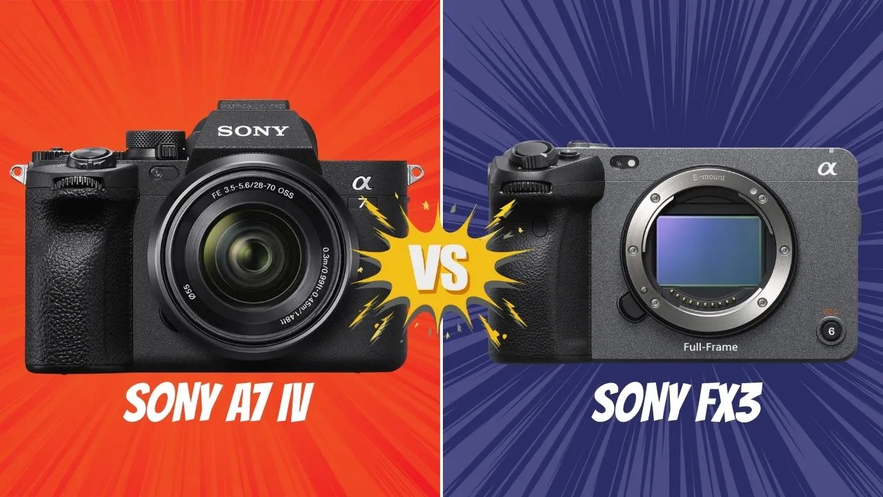 Sony A7 IV VS Sony FX3