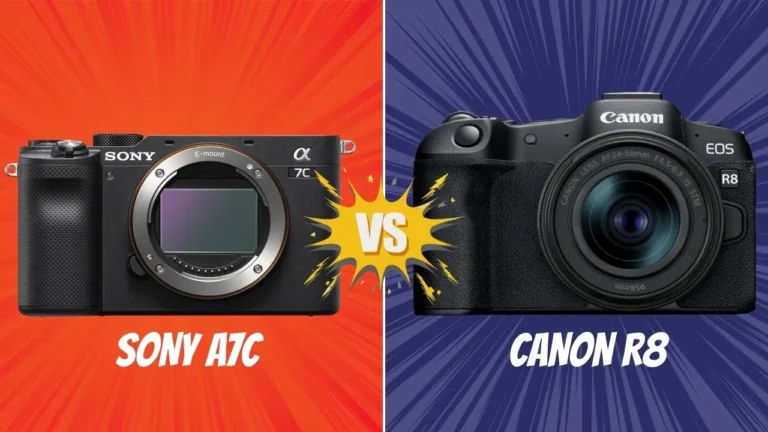 Sony A7C VS Canon R8