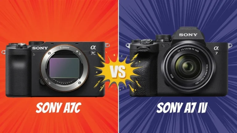 Sony A7C VS Sony A7 IV