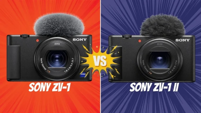 Sony ZV-1 VS Sony ZV-1 II