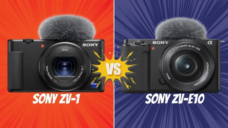 Sony ZV-1 VS Sony ZV-E10