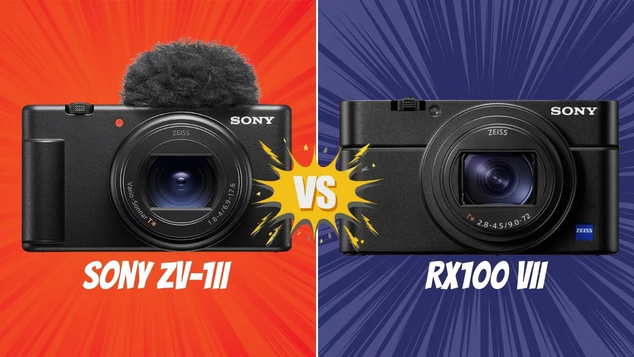 Sony ZV-1II VS SONY RX100 VII