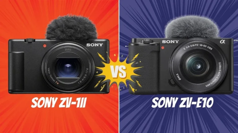 Sony ZV-1II VS SONY ZV-E10