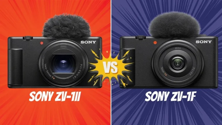 Sony ZV-1II VS Sony ZV-1F